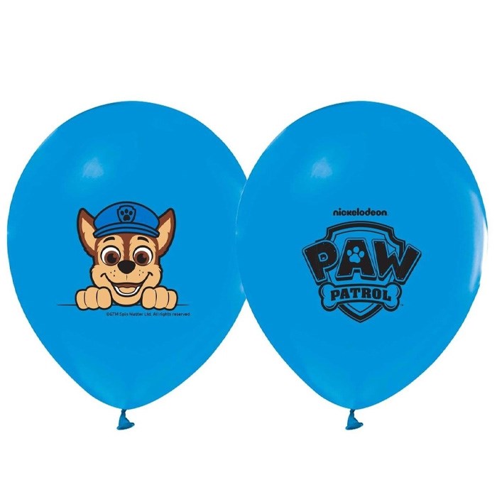 Paw Patrol Baskılı Lateks Balon - 5 Adet