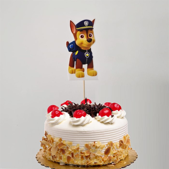 Paw Patrol Chase Çubuklu Maket Süs