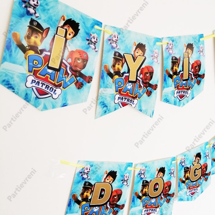 Paw Patrol İyi ki Doğdun Yazısı