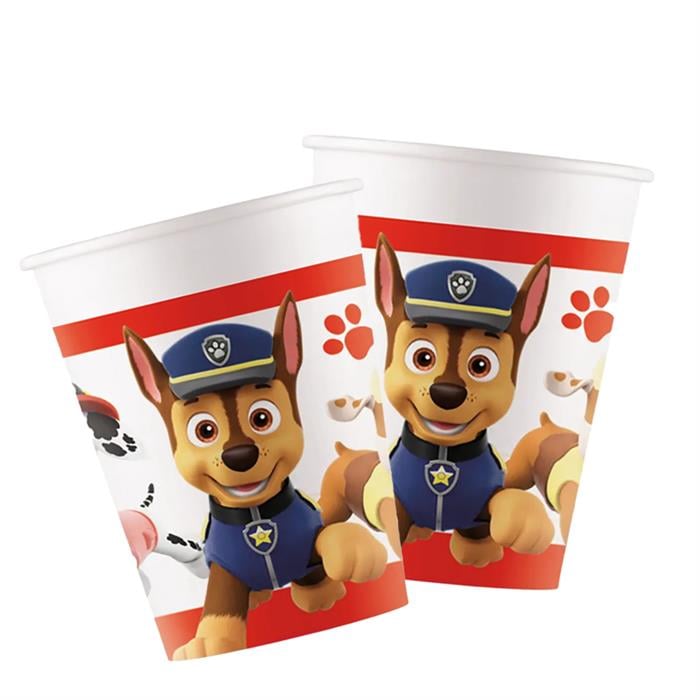 Paw Patrol Karton Bardak 8'li