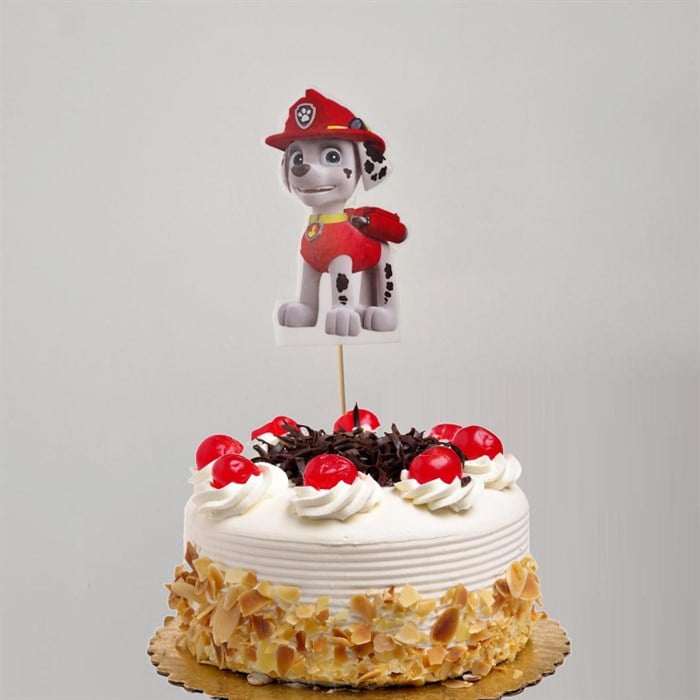 Paw Patrol Marshall Çubuklu Maket Süs