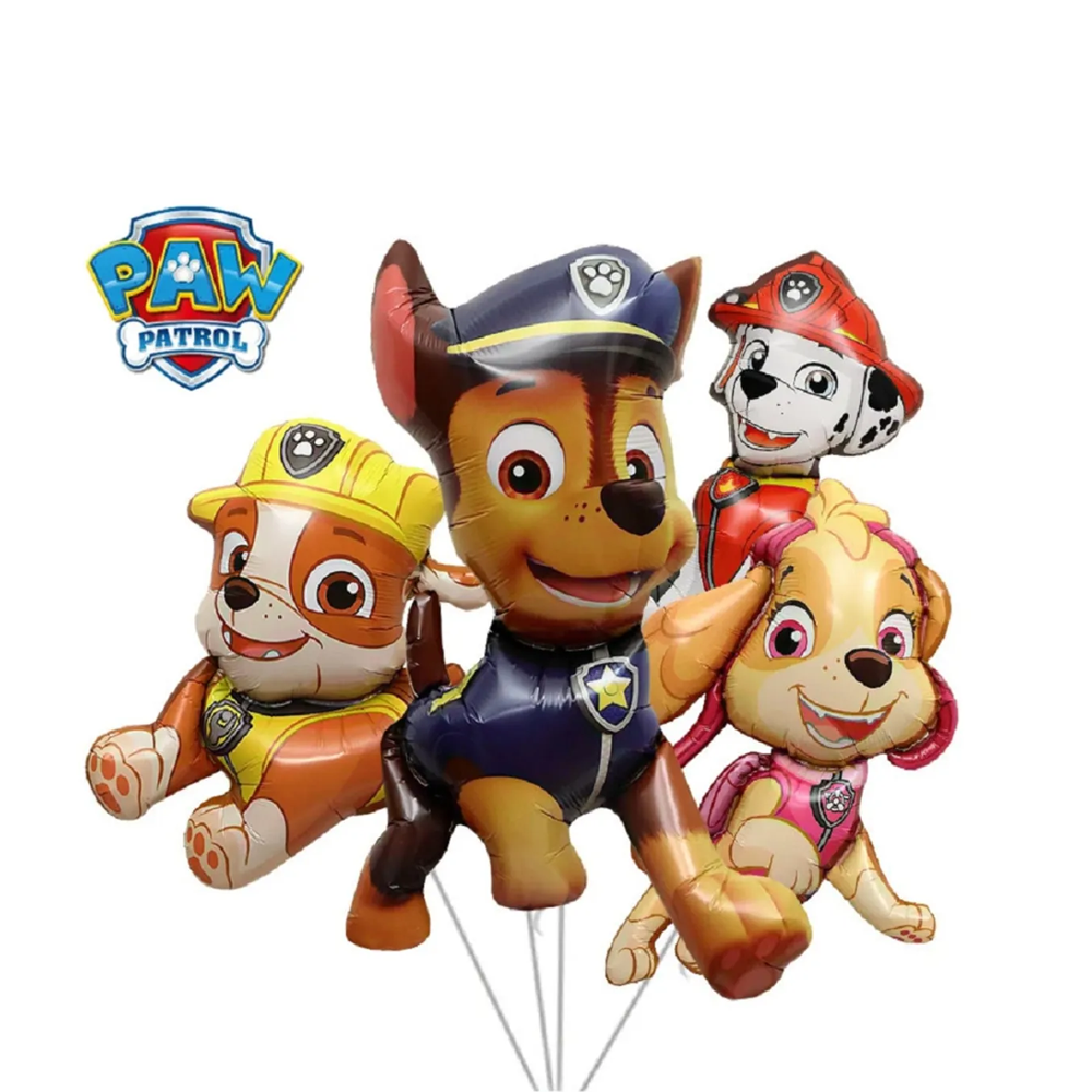 Paw Patrol Temalı Folyo Balon Seti 4'lü