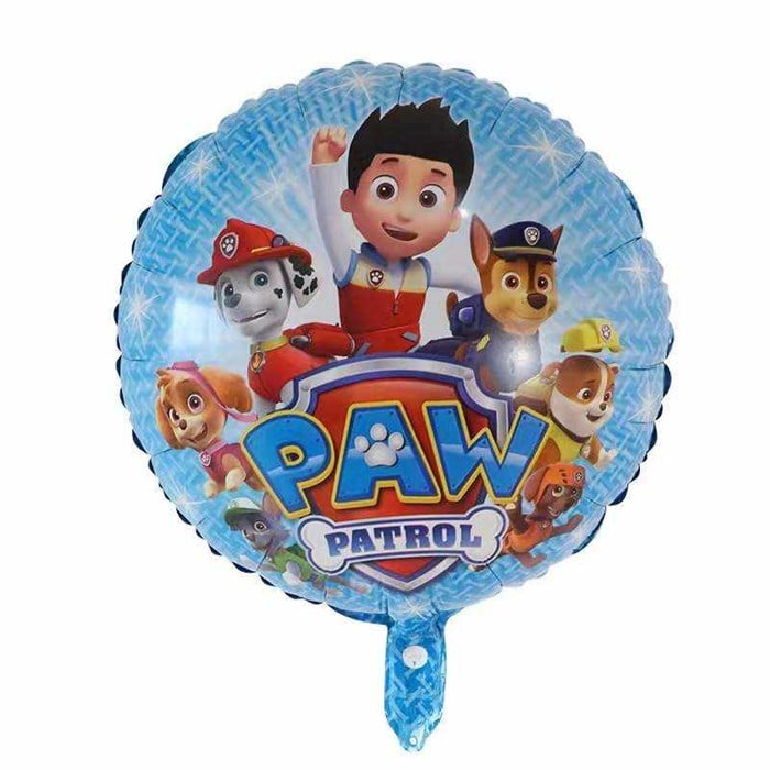 Paw Patrol Yuvarlak Folyo Balon - 45 Cm