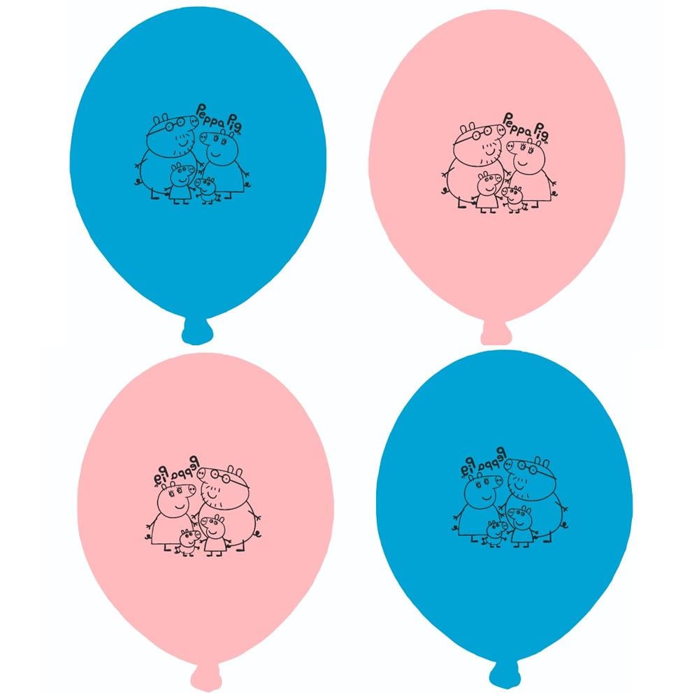 Peppa Pig Baskılı Balon 5 Adet
