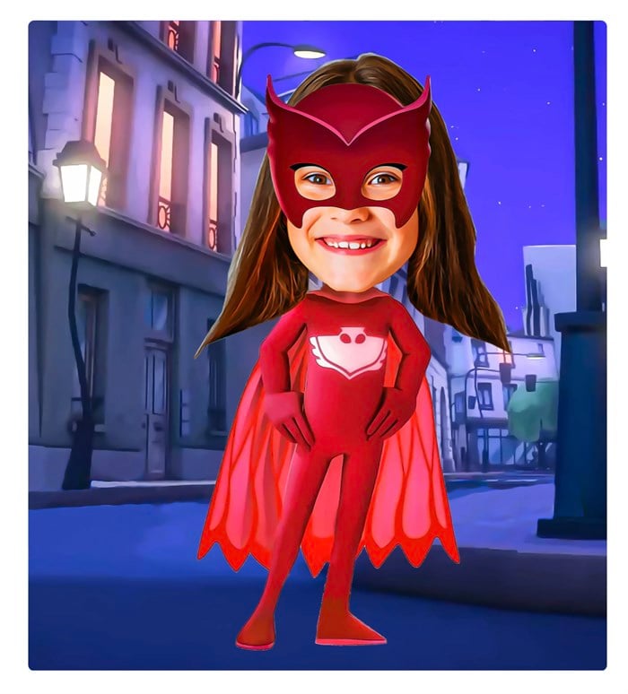 Pijamaskeliler Kişiye Özel Poster