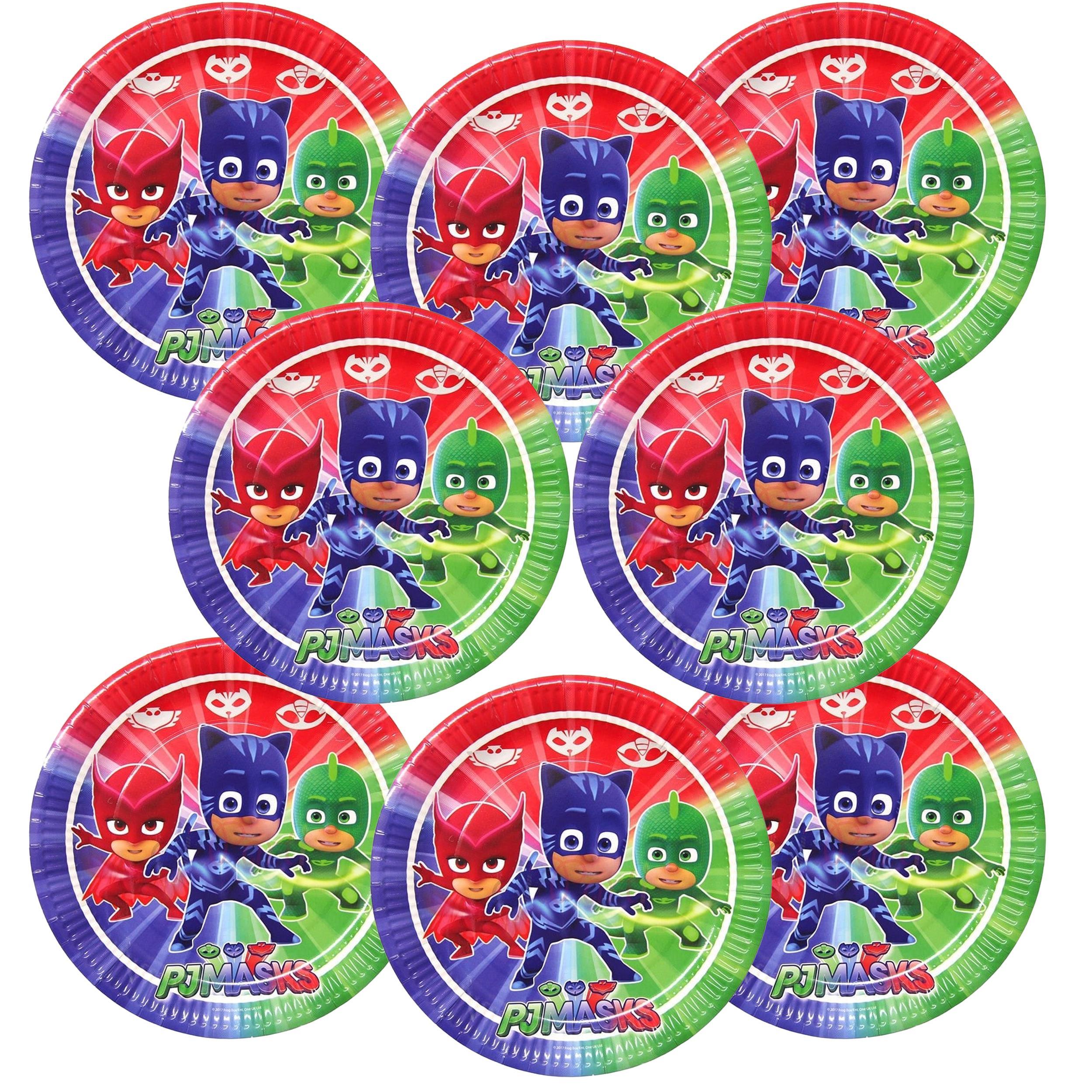 PJ Masks Pijamaskeliler Temalı 8 Kişilik Doğum Günü Seti