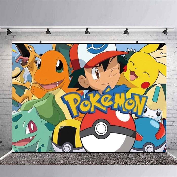 Pokemon Branda Afişi - 2 Boy Seçenekli