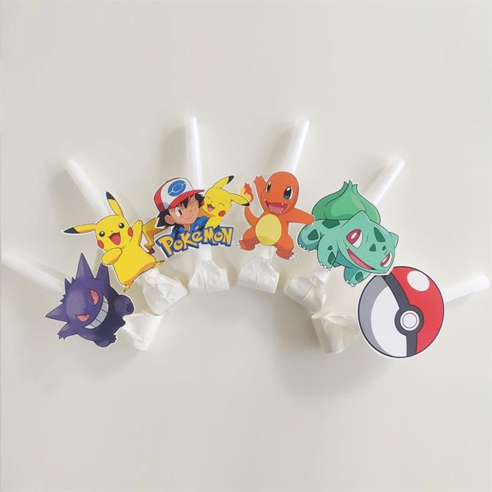 Pokemon Özel Kesim Kaynana Dili 6'lı