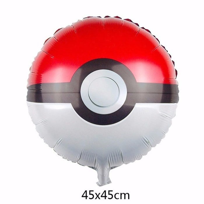 Pokemon Poke Topu Folyo Balon