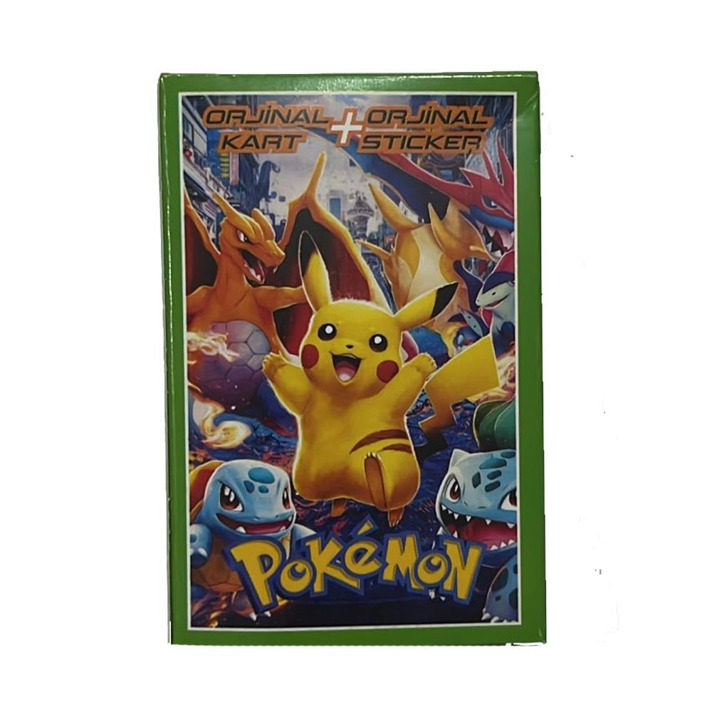 Pokemon Temalı Hediyelik Kart