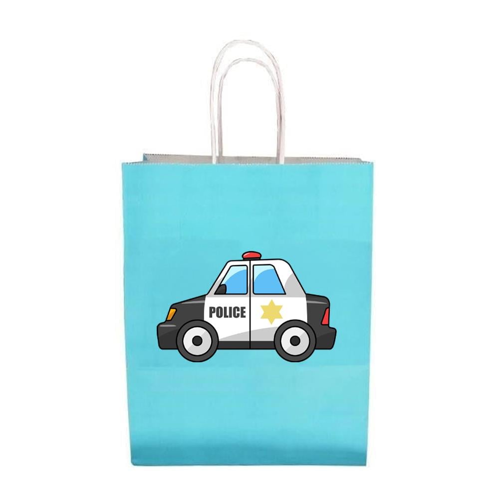 Polis Temalı Karton Çanta