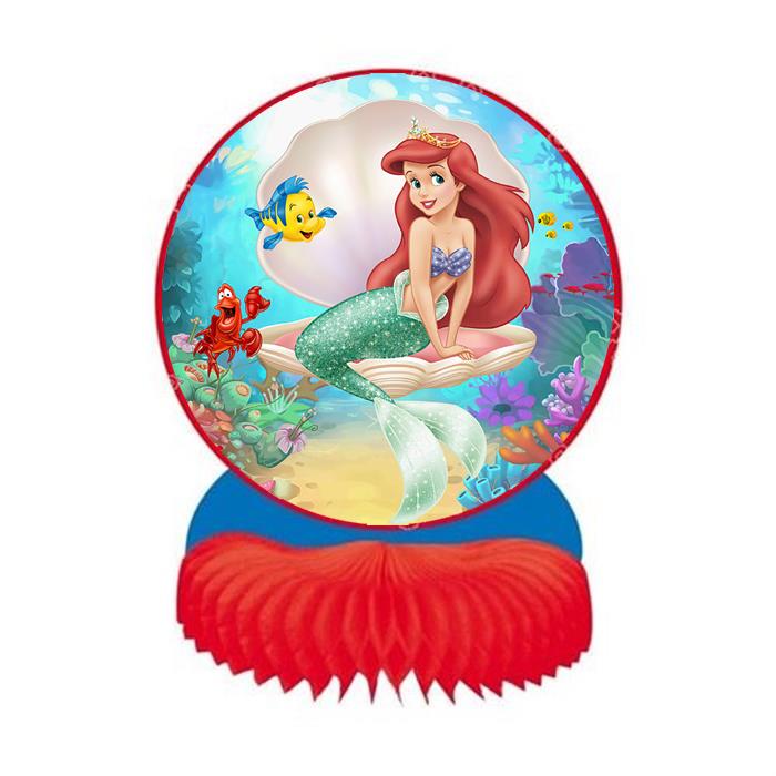Prenses Ariel Temalı Masa Orta Süsü