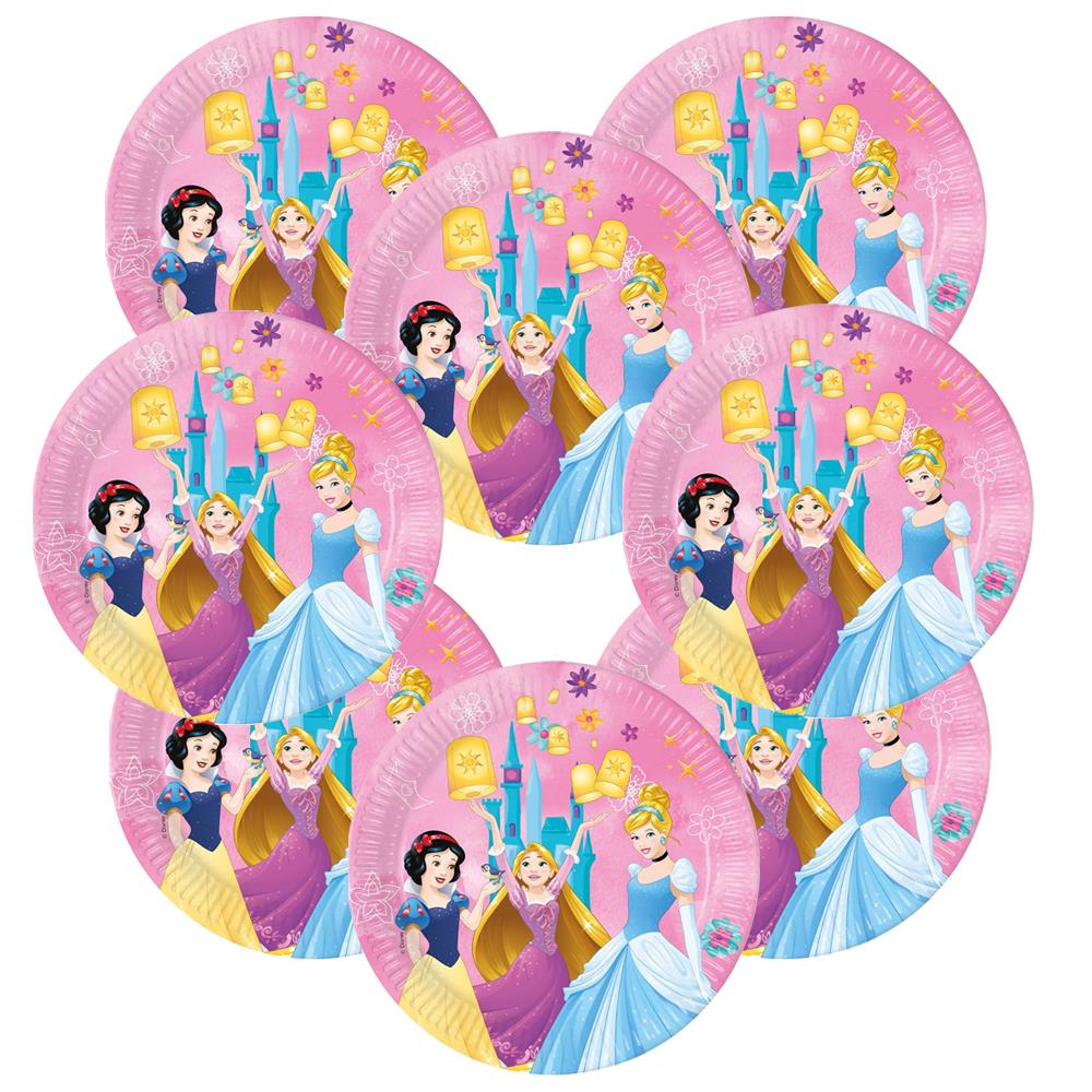 Prensesler Temalı 8 Kişili Doğum Günü Seti