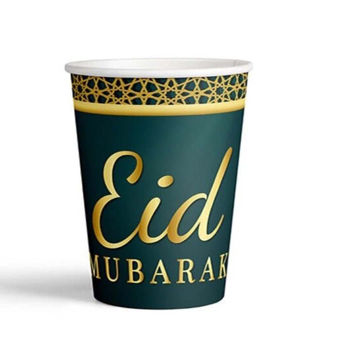 Ramazan Konsepti Eid Mubarek Bardak