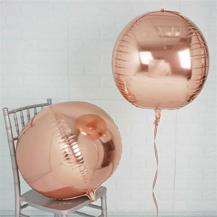 Rose Gold Küre Folyo Balon - 45 cm
