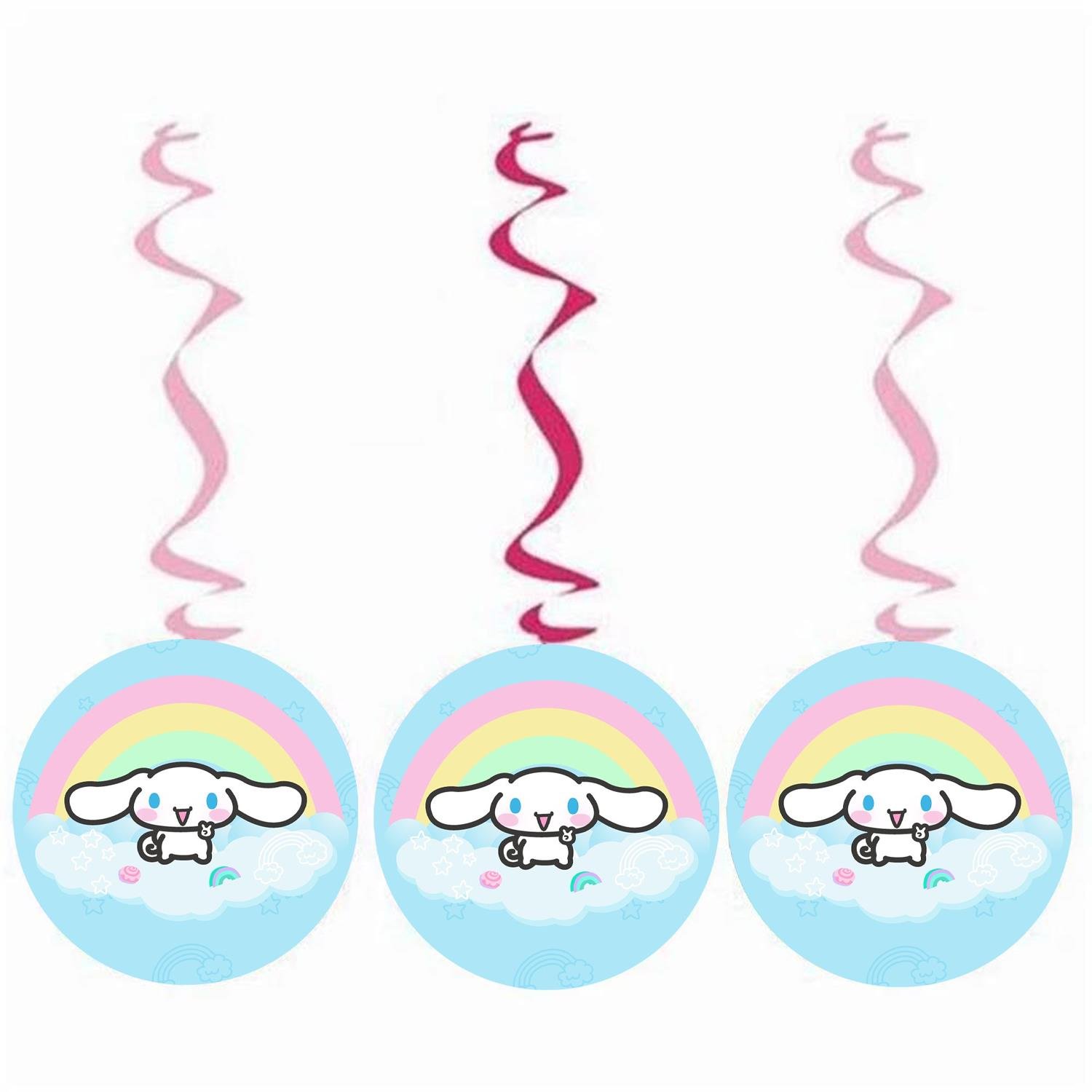 Sanrio Cinnamoroll Sarkıt Asma İp Süs 3'lü