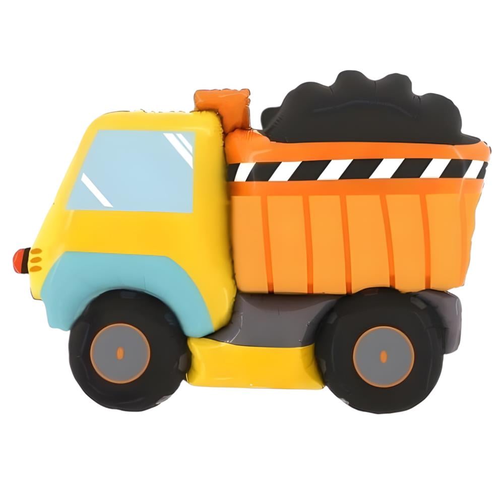 Sarı Kamyon Folyo Balon 84 cm