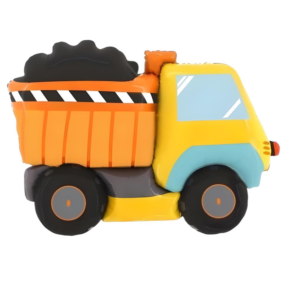 Sarı Kamyon Folyo Balon 84 cm