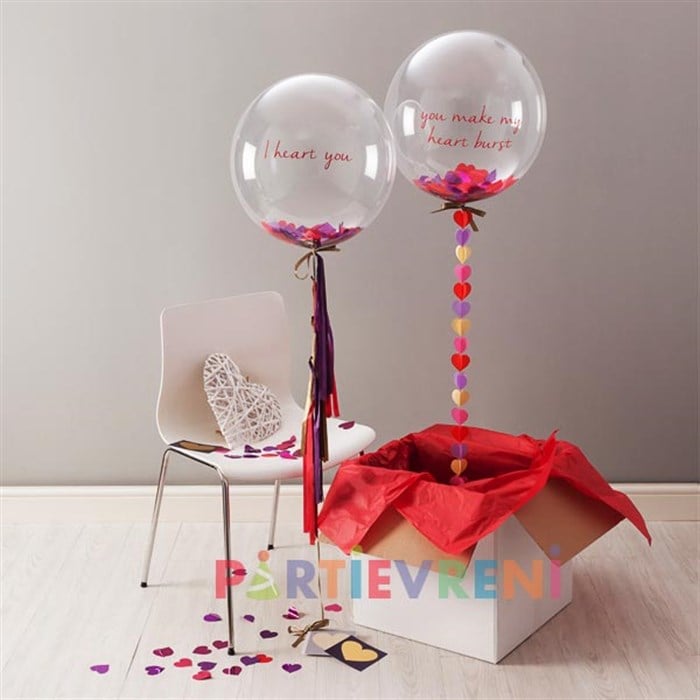 Şeffaf Bobo Balon - 18 inch