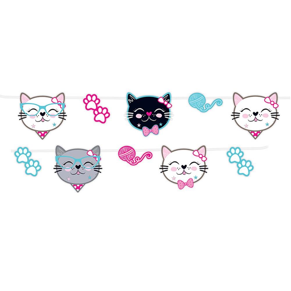Sevimli Kediler Özel Kesim Dekoratif Banner