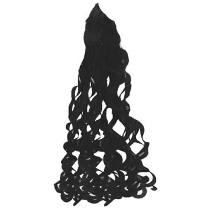 Siyah Pelur Balon Püskülü