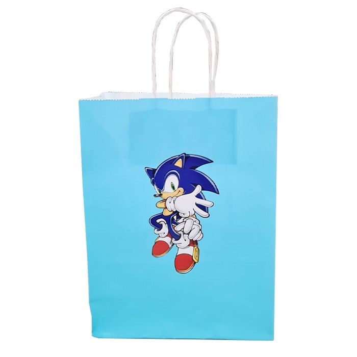 Sonic Karton Hediye Çantası - 1 Adet