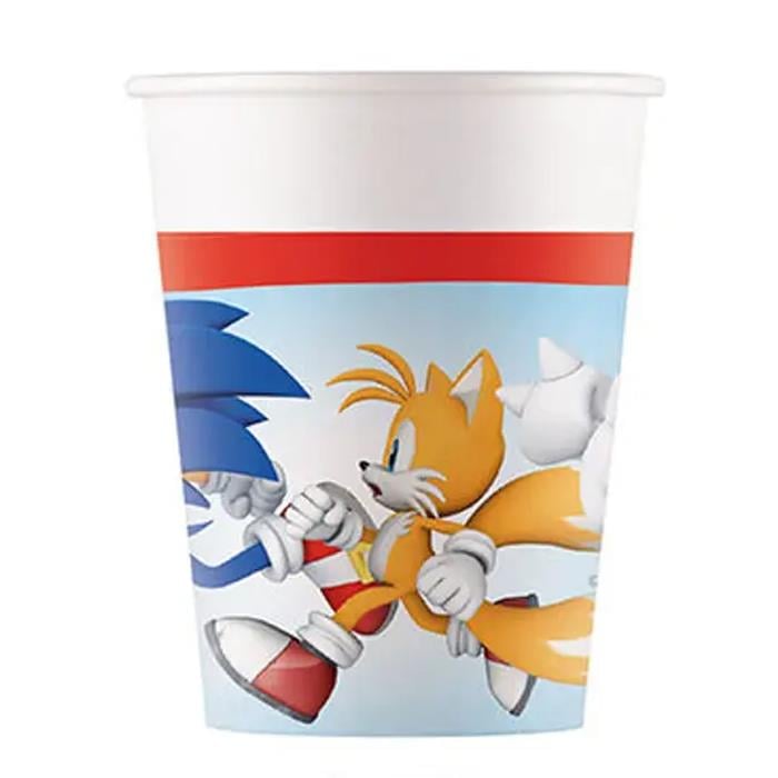 Sonic Temalı Bardak 5 Adet