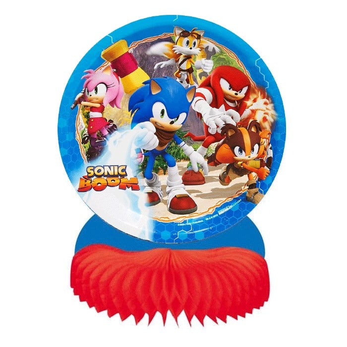 Sonic Temalı Masa Orta Süsü