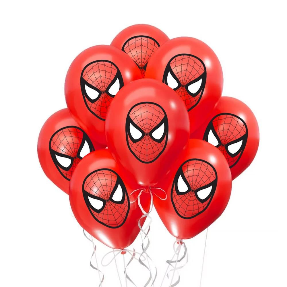 Spider-Man Konsepti Lateks Balon 5'li