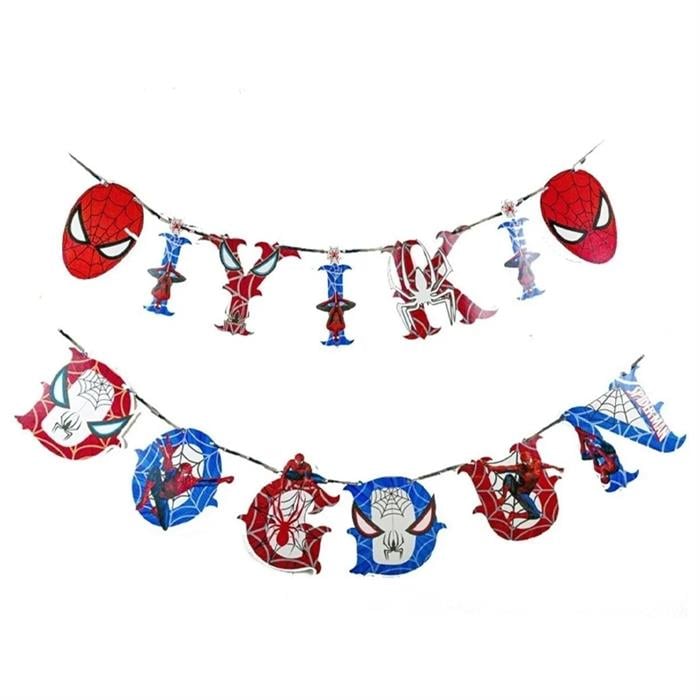 Spiderman İyi ki Doğdun Özel Kesim Banner