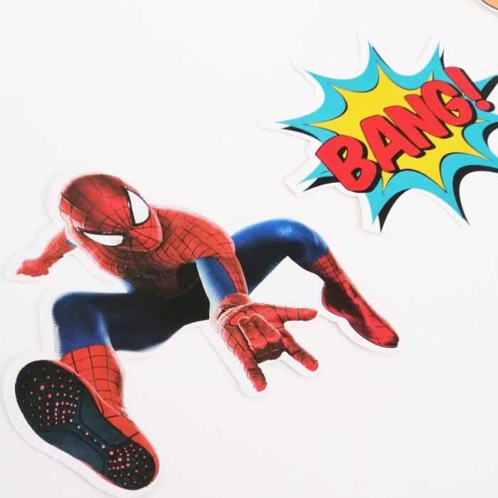 Spiderman Konsepti Özel Kesim Banner