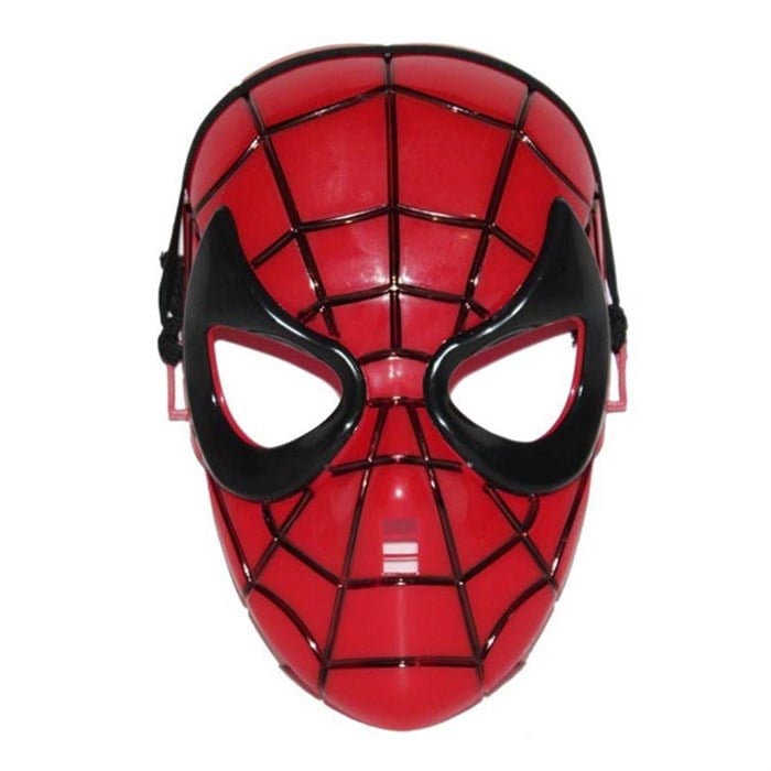 Spiderman Plastik Maske - 1 Adet