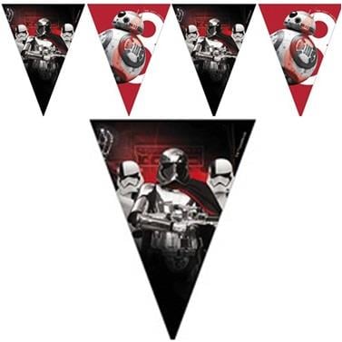 Star Wars Temalı Lisanslı Flama Bayrak