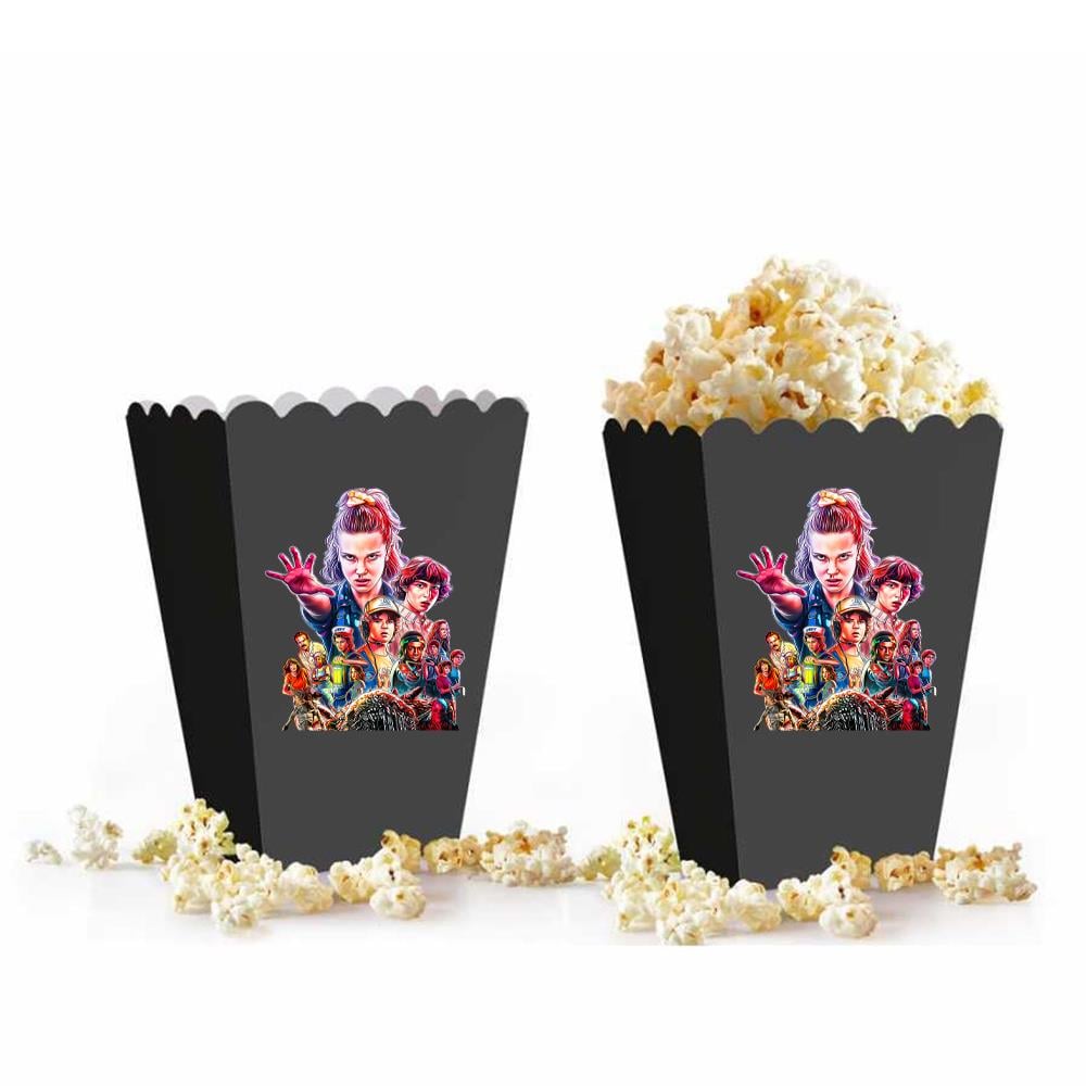 Stranger Things Temalı Popcorn Mısır Kutusu - 5 Adet