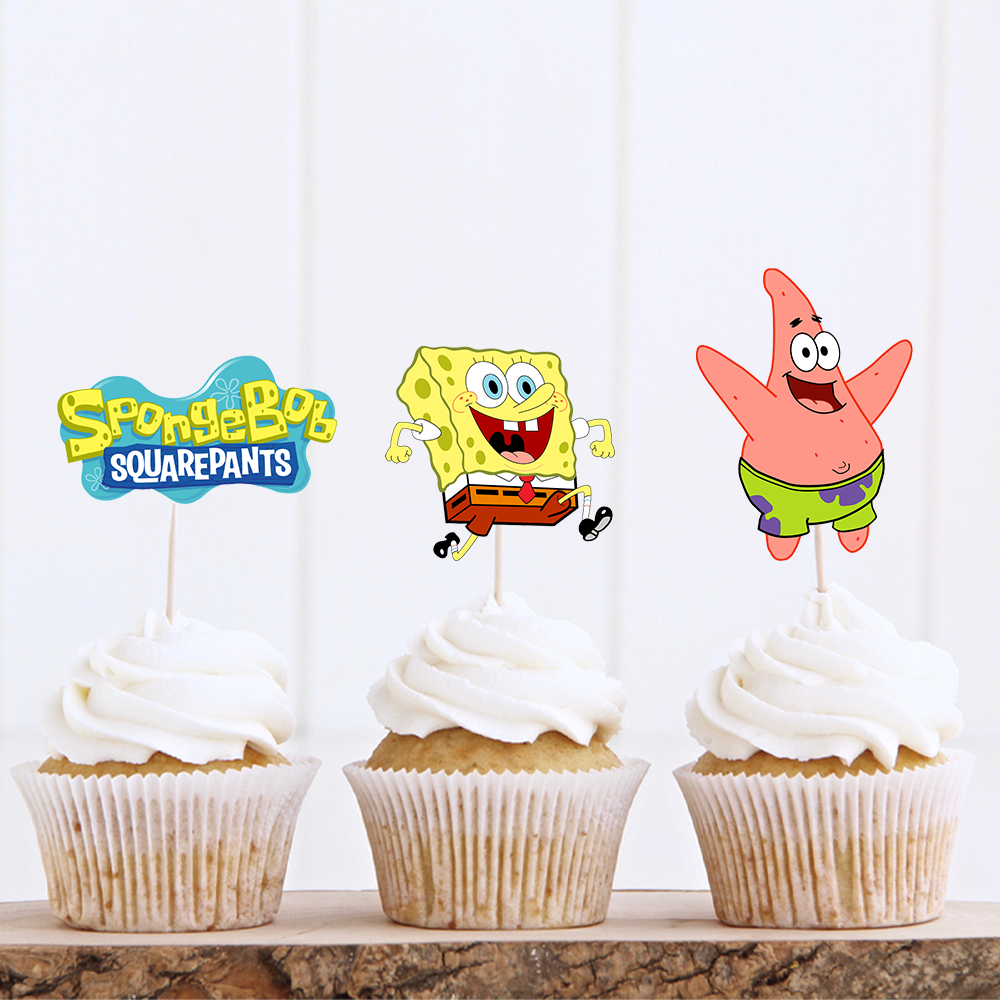 Sünger Bob Temalı 6'lı Kürdan