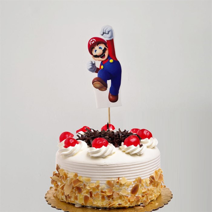 Super Mario Çubuklu Maket Süs