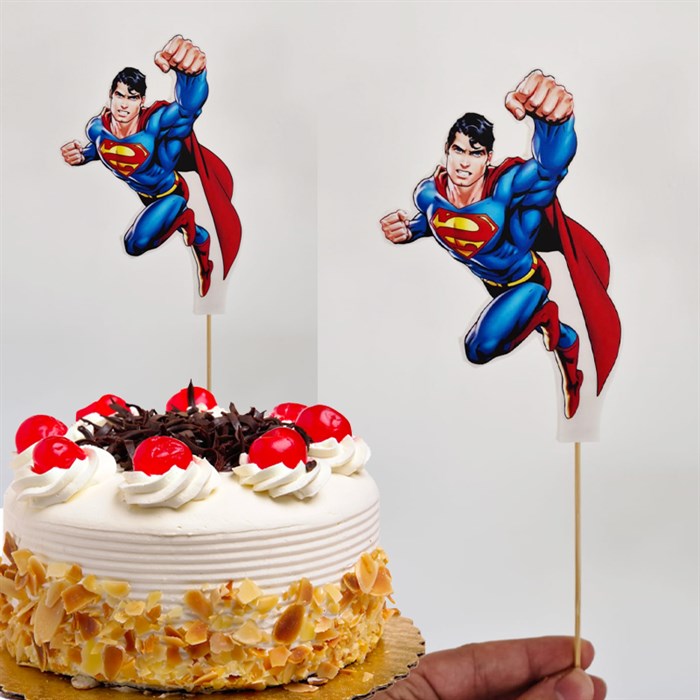 Superman Çubuklu Maket Süs