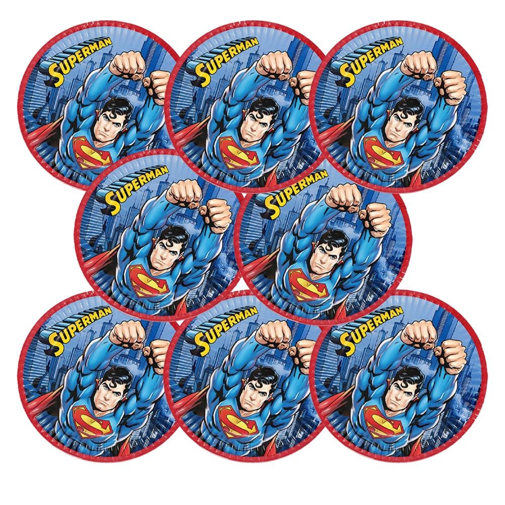 Superman Doğum Günü Parti Seti 8 Kişilik