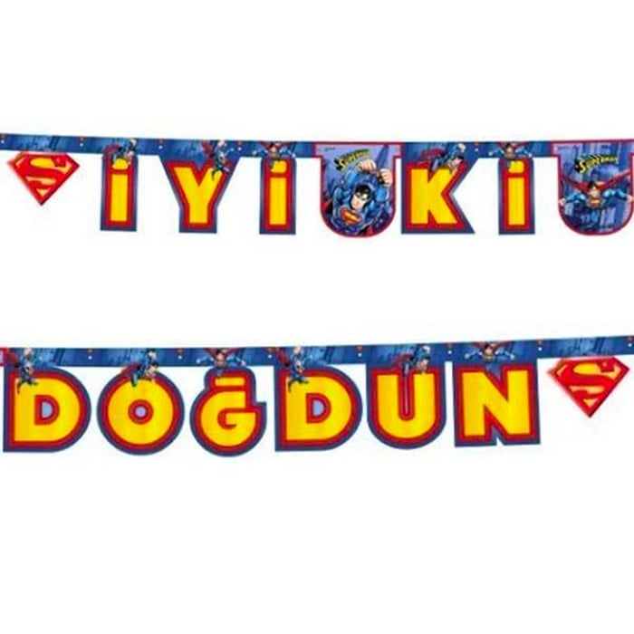 Superman İyi ki Doğdun Banner