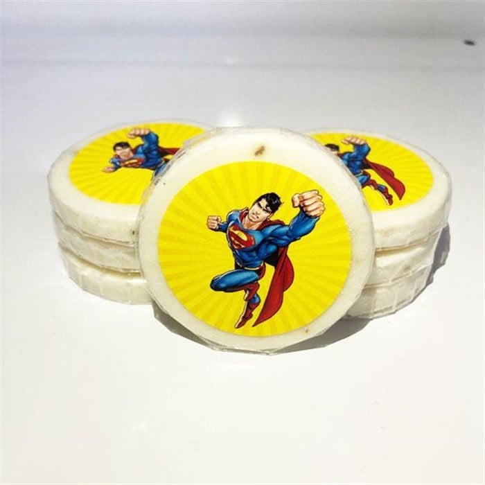 Superman Konsepti Hediyelik Sabun - 5 Adet