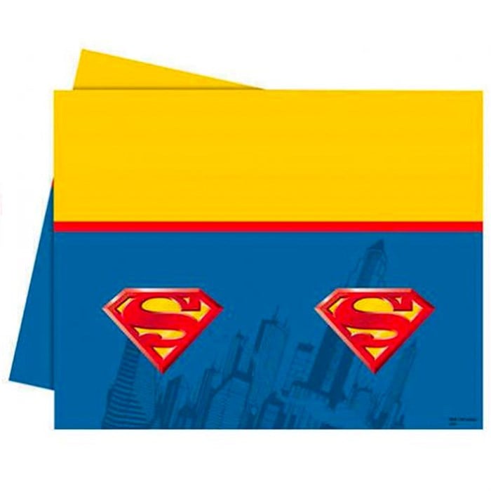 Superman Lisanslı Masa Örtüsü 120 cm x 180 cm