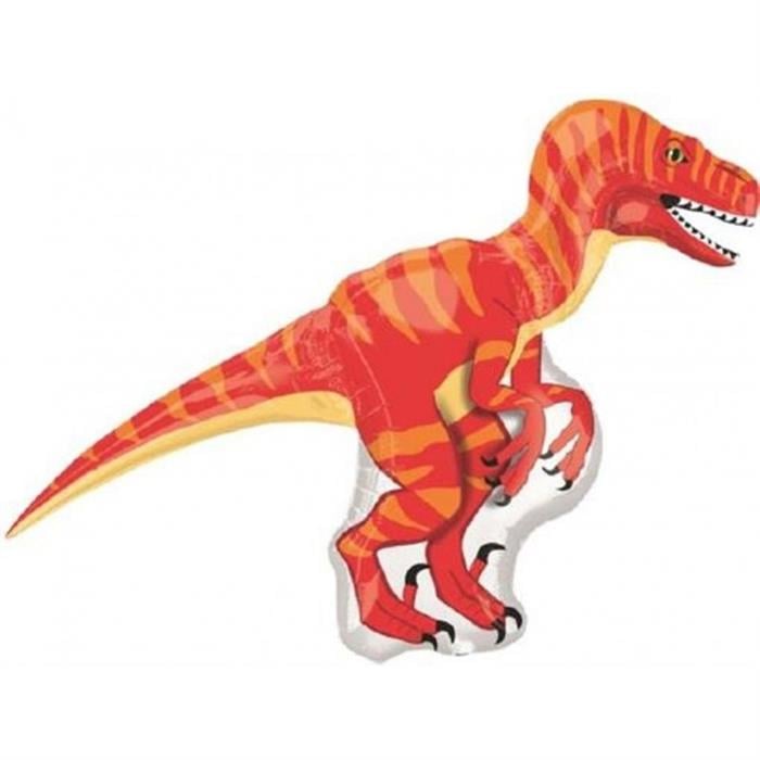 T-rex Turuncu Folyo Balon