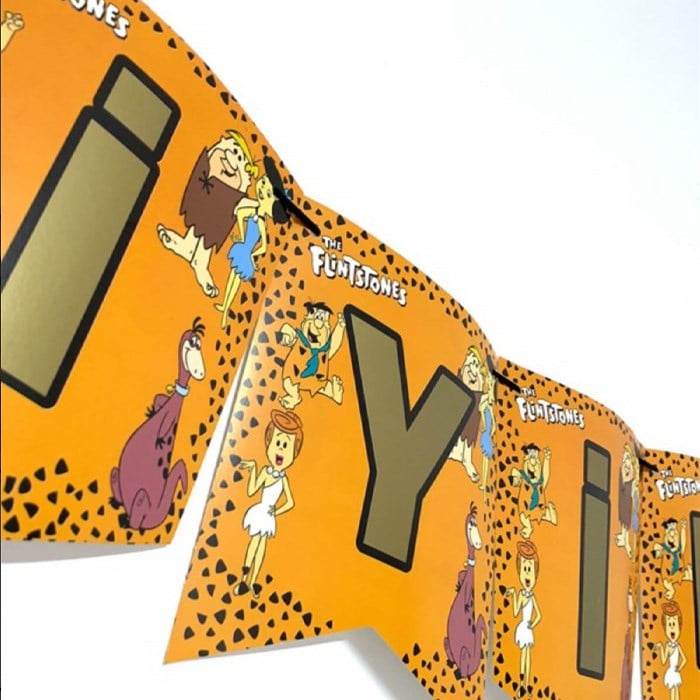 Taş Devri İyi ki Doğdun Yazısı 200 cm