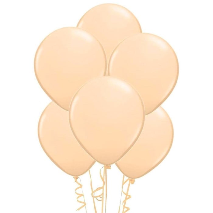 Ten Rengi Baskısız Lateks Balon - 10 Adet