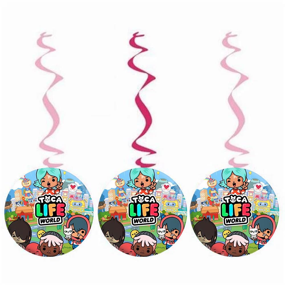 Toca Life World Sarkıt Asma İp Süs 3'lü