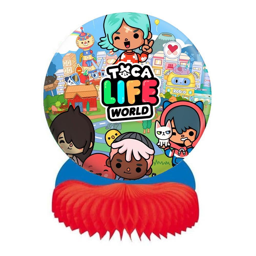 Toca Life World Temalı Masa Orta Süsü