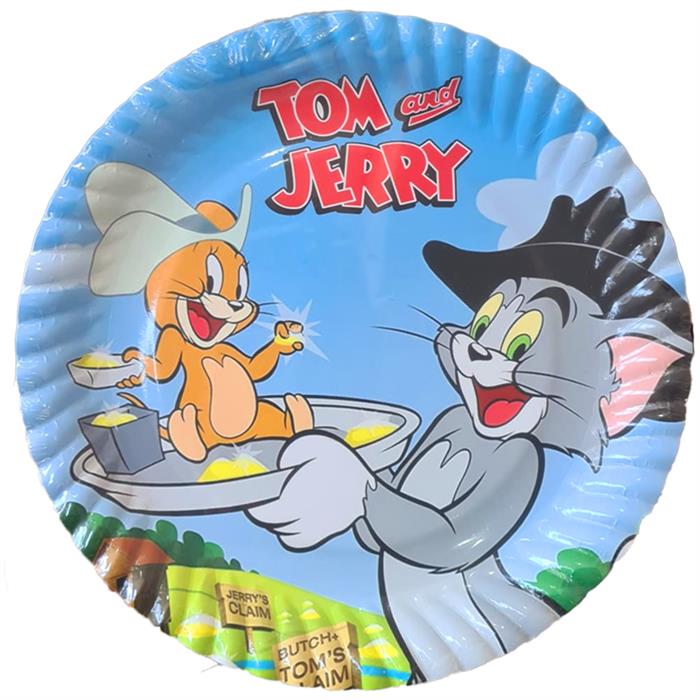 Tom ve Jerry Konseptli Tabak 8'li