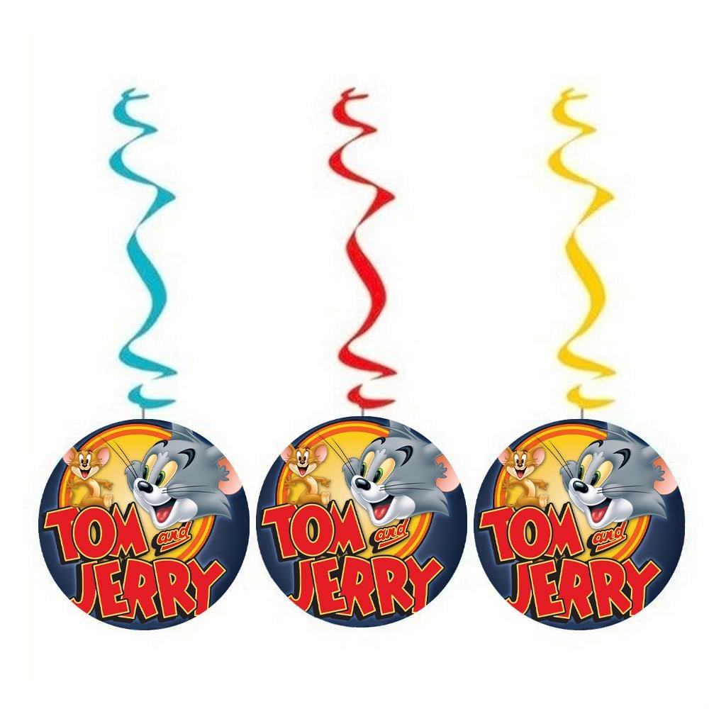 Tom ve Jerry Temalı Asma Süs Seti