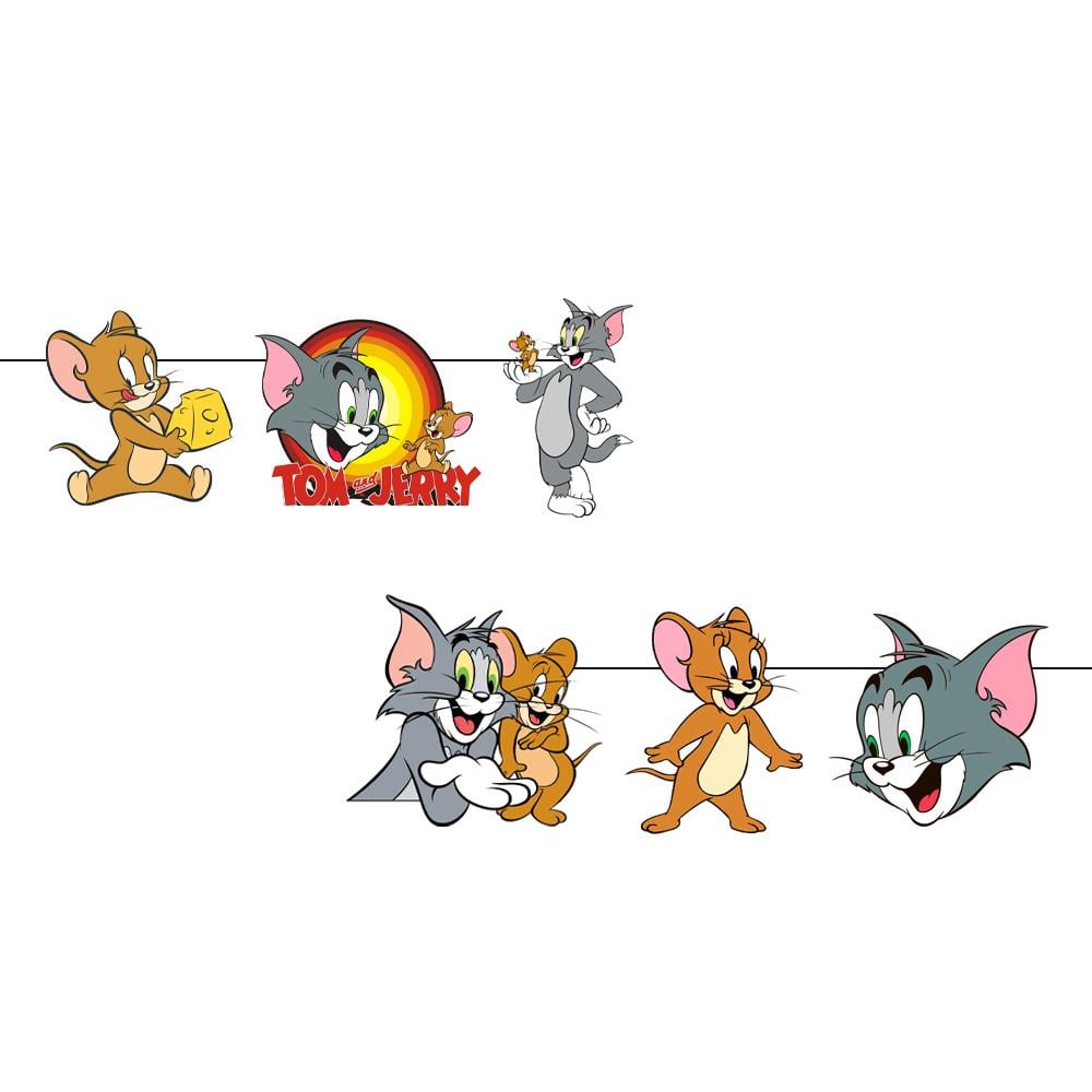 Tom ve Jerry Temalı Özel Kesim Banner