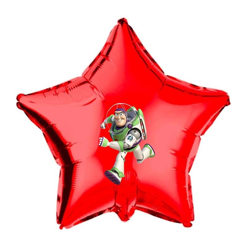 Toy Story Buzz Lightyear Temalı Yıldız Folyo Balon